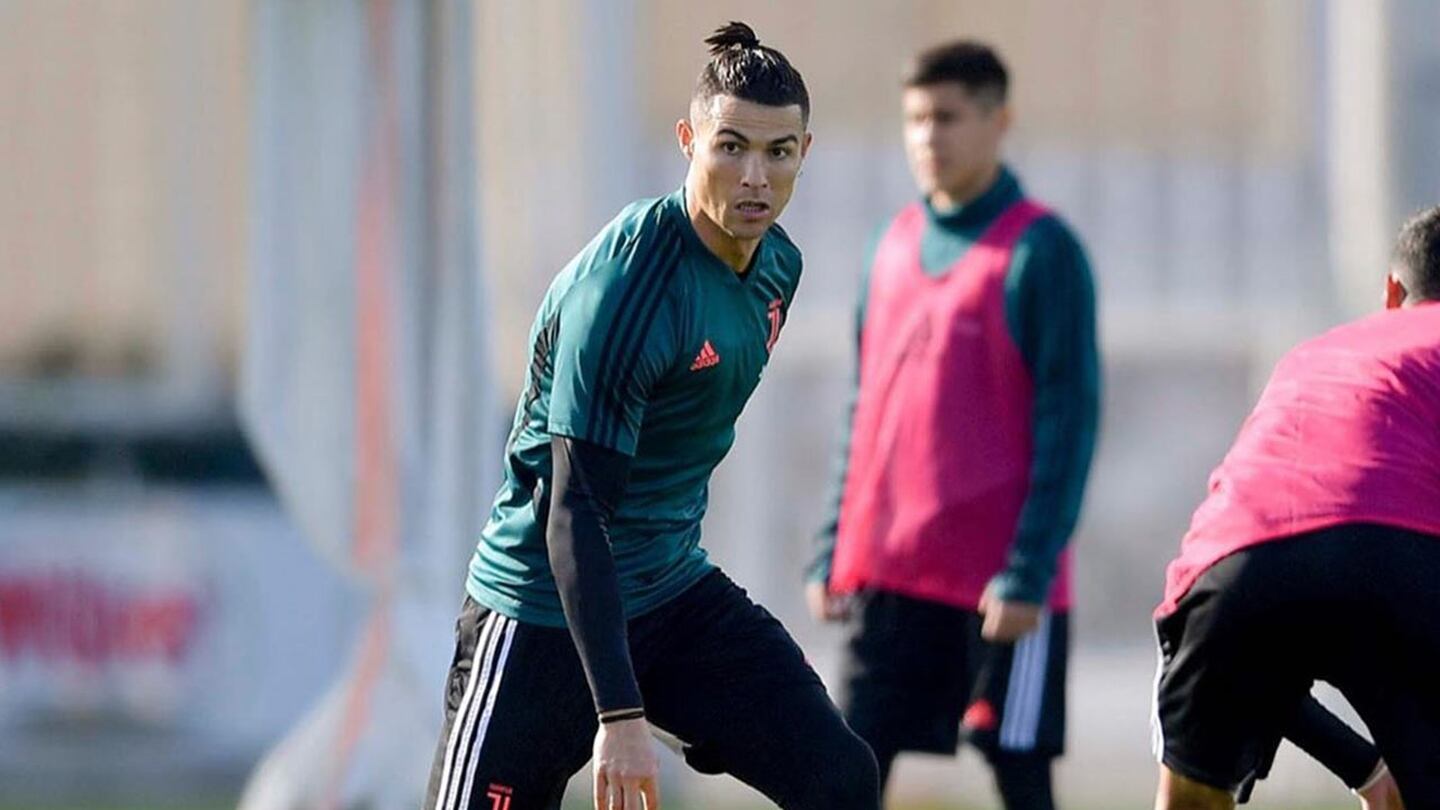 Cristiano Ronaldo tiene vía libre para unirse a los entrenamientos de Juventus