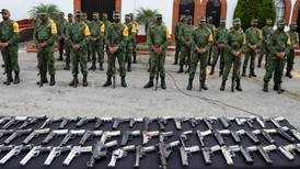 Alfonso Durazo pide armas decomisadas del narco para policías de Sonora