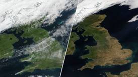 Antes y después: Reino Unido ‘cambia de color’ por la sequía, muestra la NASA en fotografías