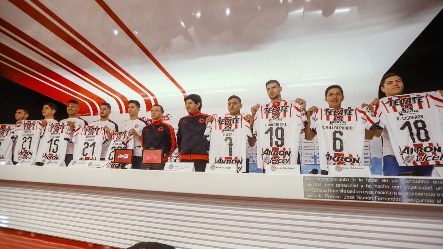 ¡Chivas dio a conocer los dorsales de su plantel para el Clausura 2019!