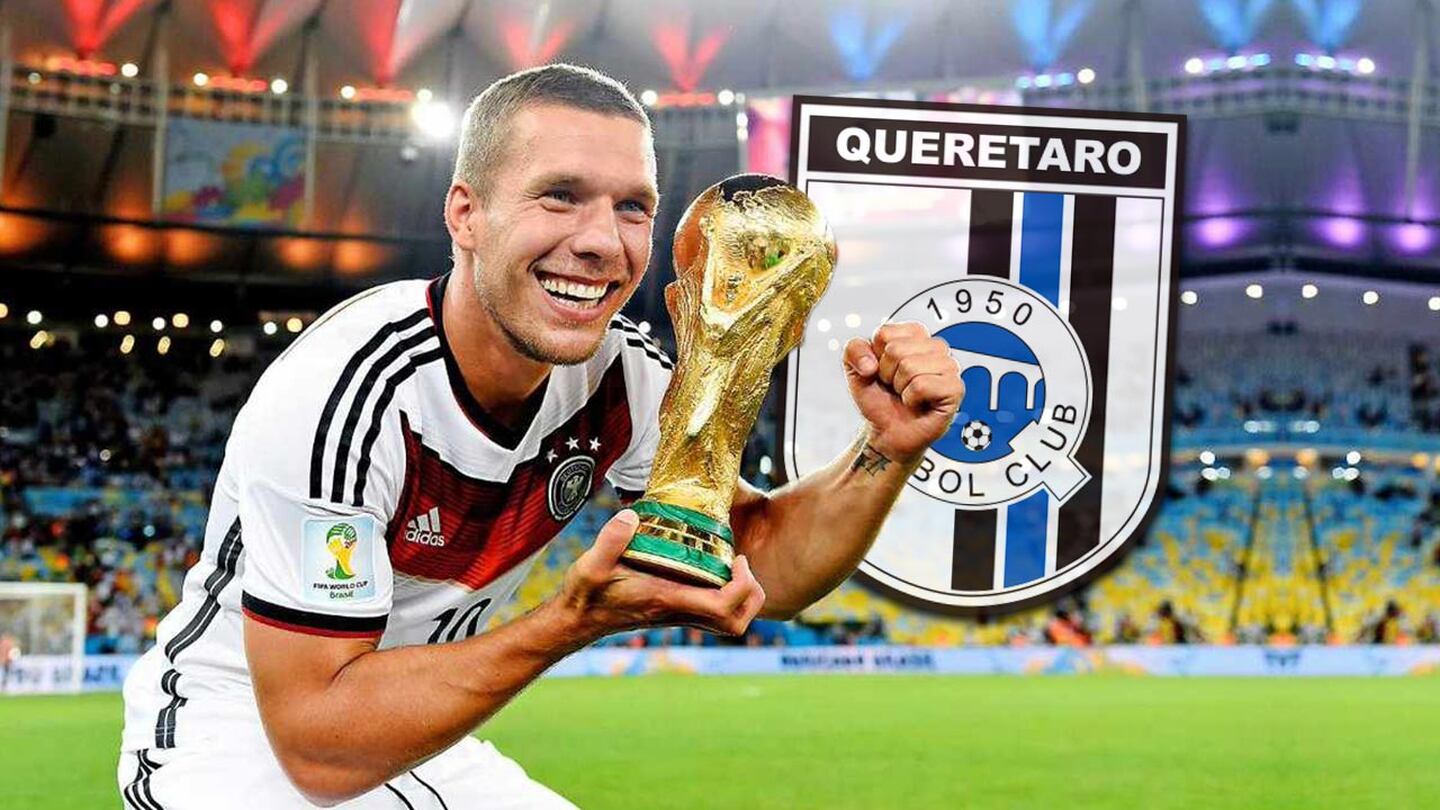 ¡Podolski ya le dio el 'Sí' al Querétaro!