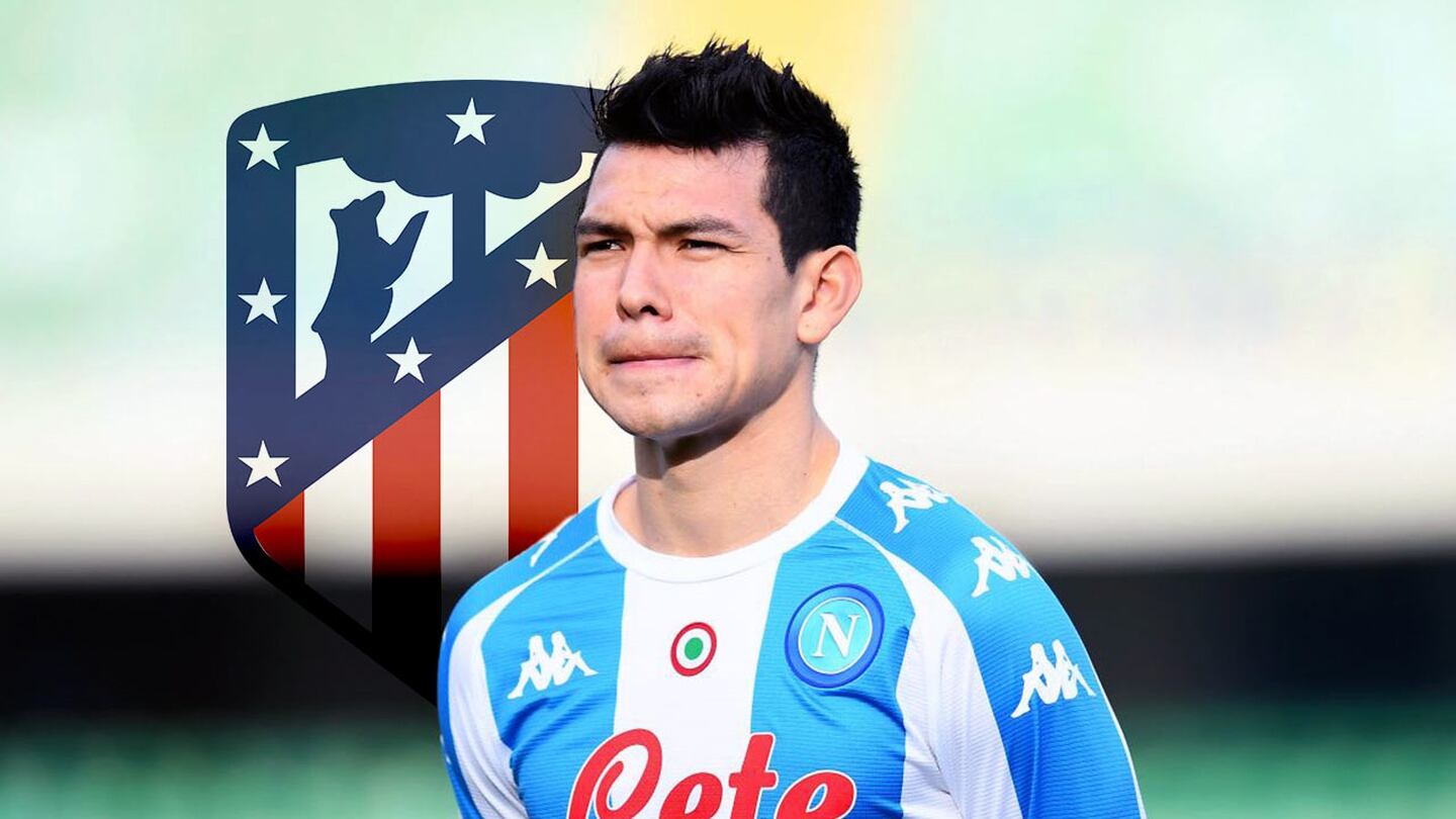 Hirving 'Chucky' Lozano ha sido baja con el Napoli desde el pasado 15 de febrero.