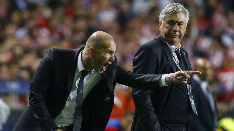 Ancelotti: 'Zidane cambió mi idea sobre el fútbol'