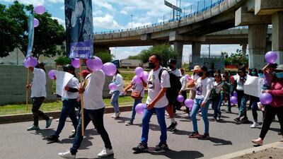 ‘¡No murió, su novio la mató!’: Marchan en Guanajuato por feminicidio de Aurora Abigail