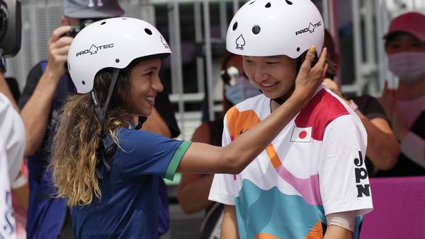 ‘Patina como niña’: ellas arrasan en el skate y llegan a la cima en Tokio 2020