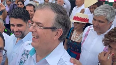 Marcelo Ebrard reaparece en Acapulco tras resultados de las encuestas de Morena 