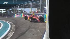 Carlos Sainz anda ‘salado’ en la F1; choca en práctica 2 del GP de Miami