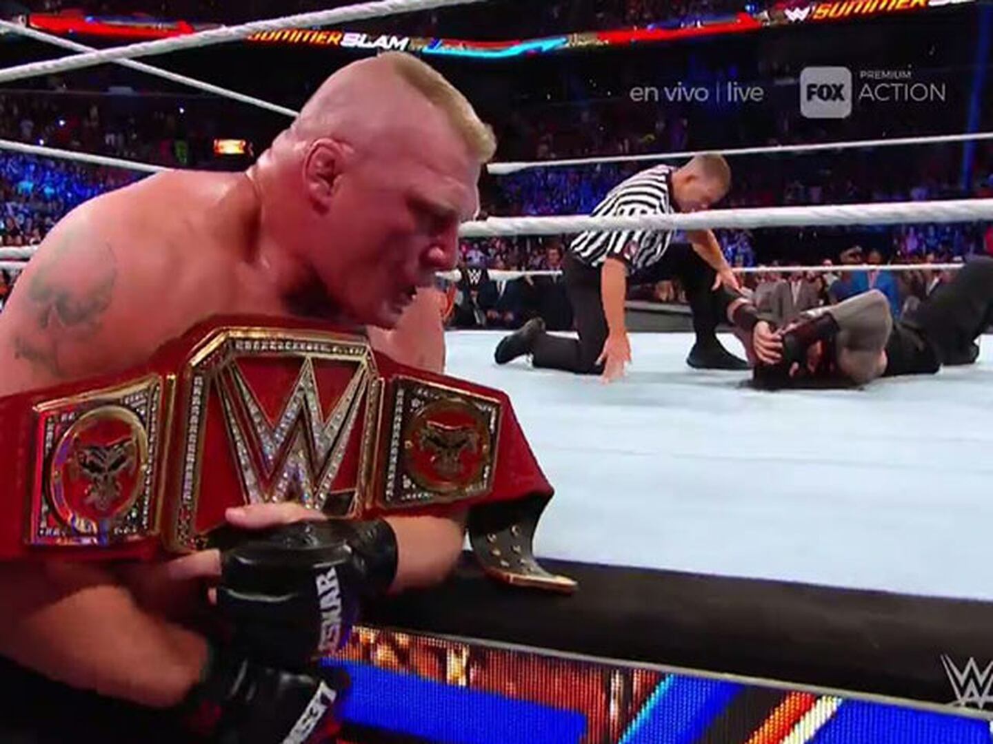 Habrá Brock Lesnar por más tiempo en WWE después de Summerslam