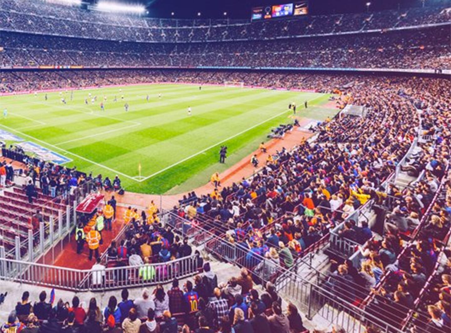 Barcelona prepara un operativo especial en el Camp Nou