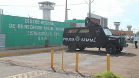 Reos que intentaron fugarse en Zacatecas irán a penales federales: Seguridad