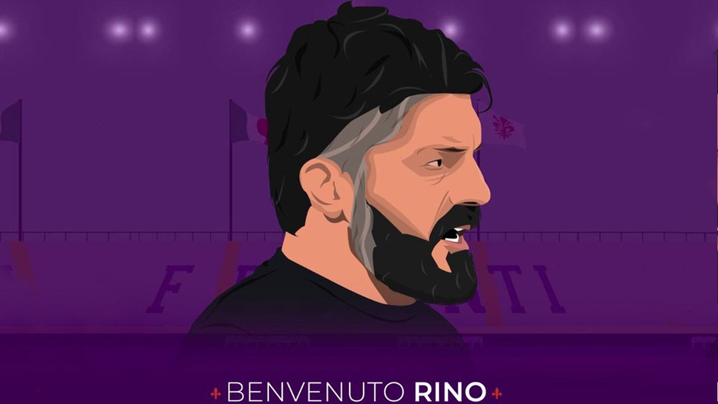 Apenas dejó Napoli: Gattuso fue anunciado como técnico de Fiorentina
