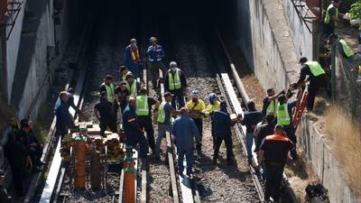 Choque en Línea 3 del Metro: Conductor de tren accidentado se encuentra grave, dice Sheinbaum