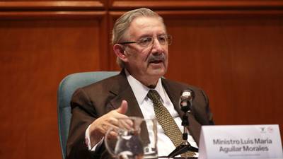 PERFIL: Luis María Aguilar, el ministro que ‘frenó' la entrega de los libros de texto de la SEP