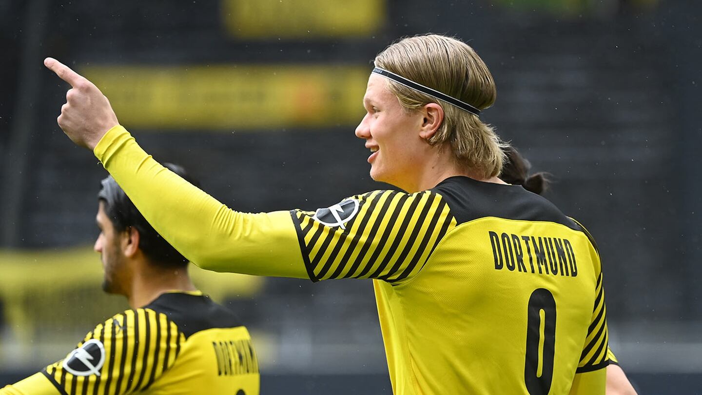Aún se desconoce el futuro del delantero noruego con Borussia Dortmund (Reuters)