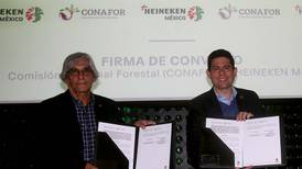 Heineken México firma convenio con la Conafor 
