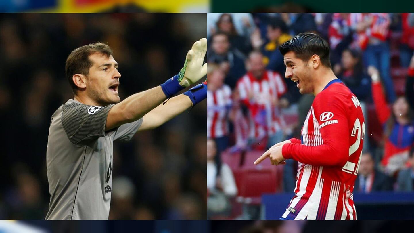 Álvaro Morata troleó a Iker Casillas por la renovación del guardameta con el Porto