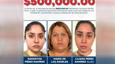 Se Buscan: Fiscalía CDMX ofrece millón y medio de pesos por esposa e hijas de ‘El Ojos’