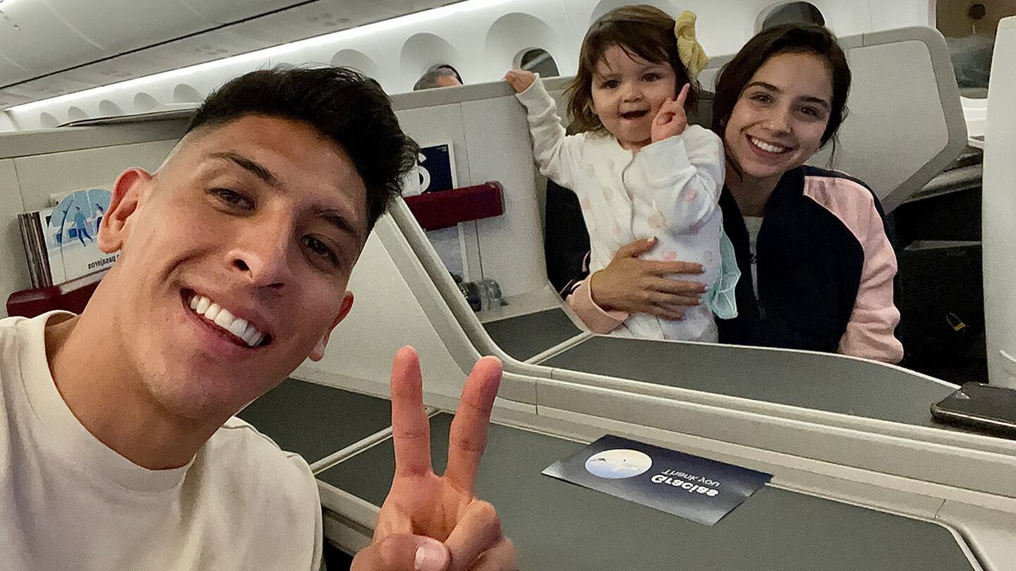 'El Machín' ya viaja junto a su familia a México