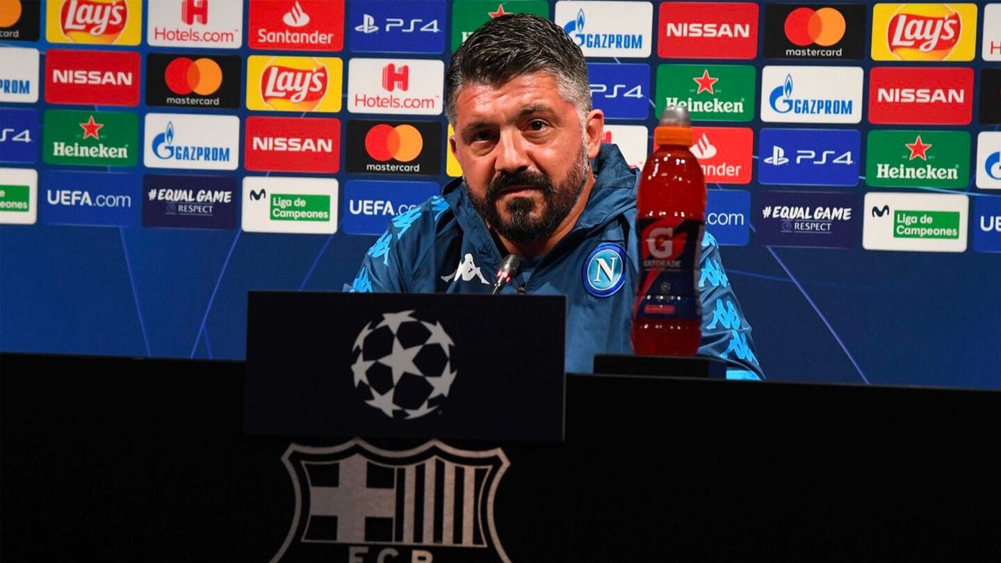 Gattuso: 'El problema no es Hirving Lozano, sino cómo queremos hacer jugar al Napoli'