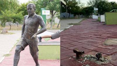 ¡Tchau! Retiran estatua de Dani Alves de su ciudad natal, aunque no por protestas de violación  