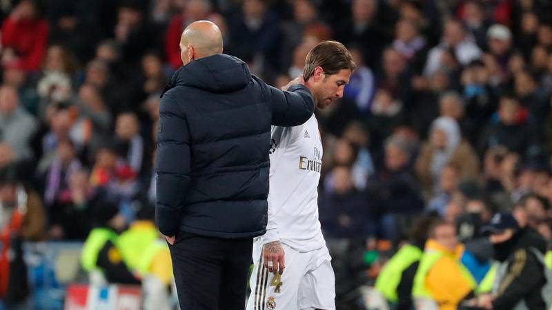 Sergio Ramos salió en defensa de Zinedine Zidane