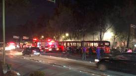 Se incendia unidad del Metrobús línea 2 en CDMX