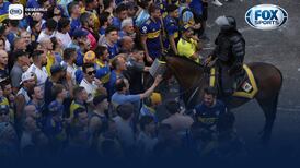 Nuevo altercado entre aficionados de Boca y la policía de Brasil poco antes de la final