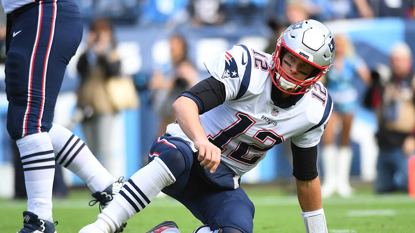 Dolorosa caída de Patriots en el juego 300 de Tom Brady