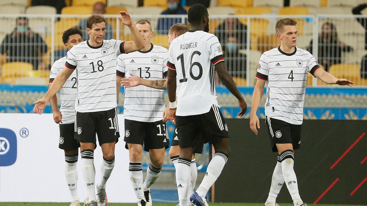 Alemania no se complica contra Ucrania en UEFA Nations League