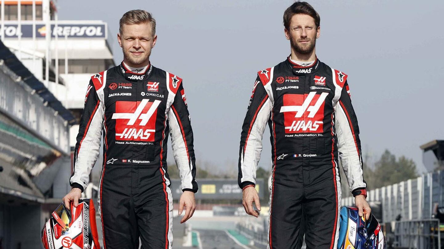 Kevin Magnussen y Romain Grosjean se irán de Haas