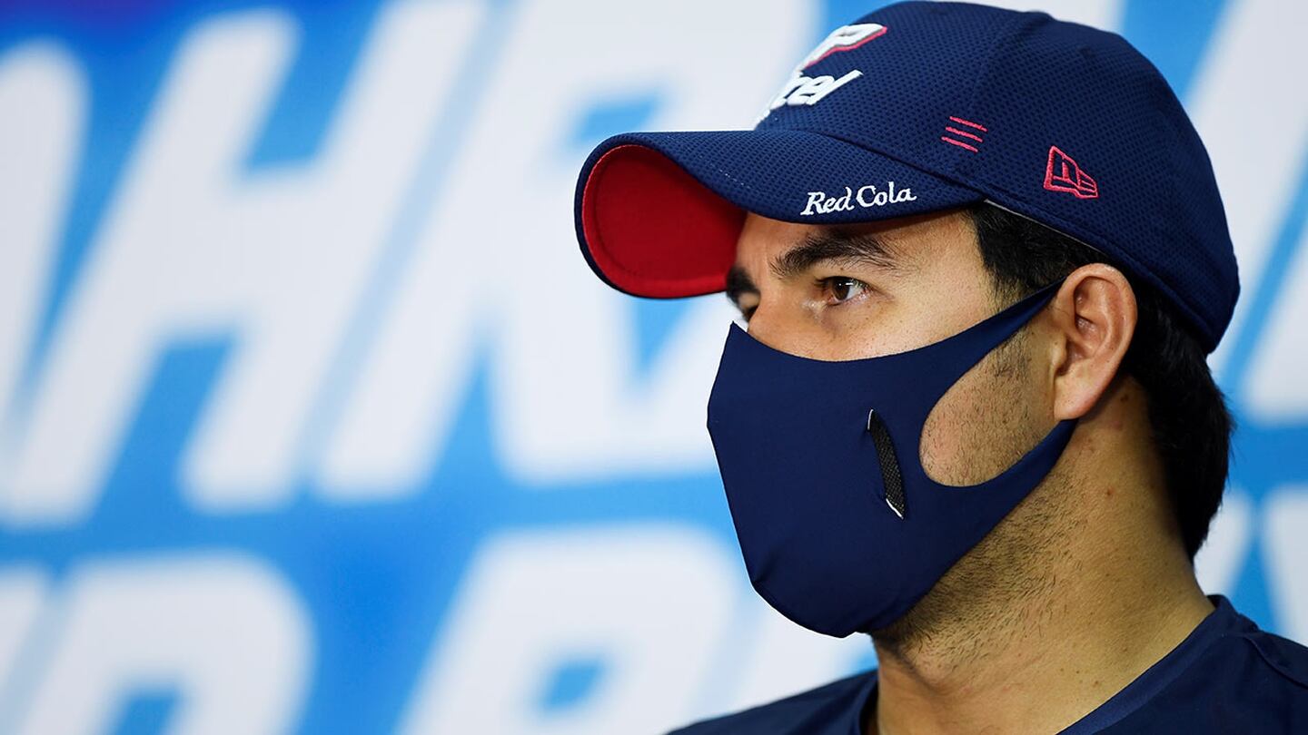 Sergio Pérez y 'tomar las decisiones correctas' en en el Gran Premio de Bahrein