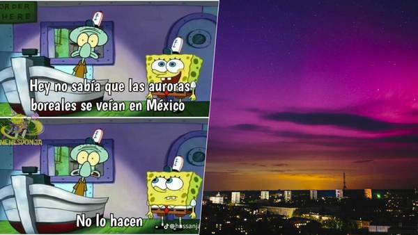 Memes de las auroras boreales en México: ¿‘El fin del mundo’ se aproxima por la tormenta solar?