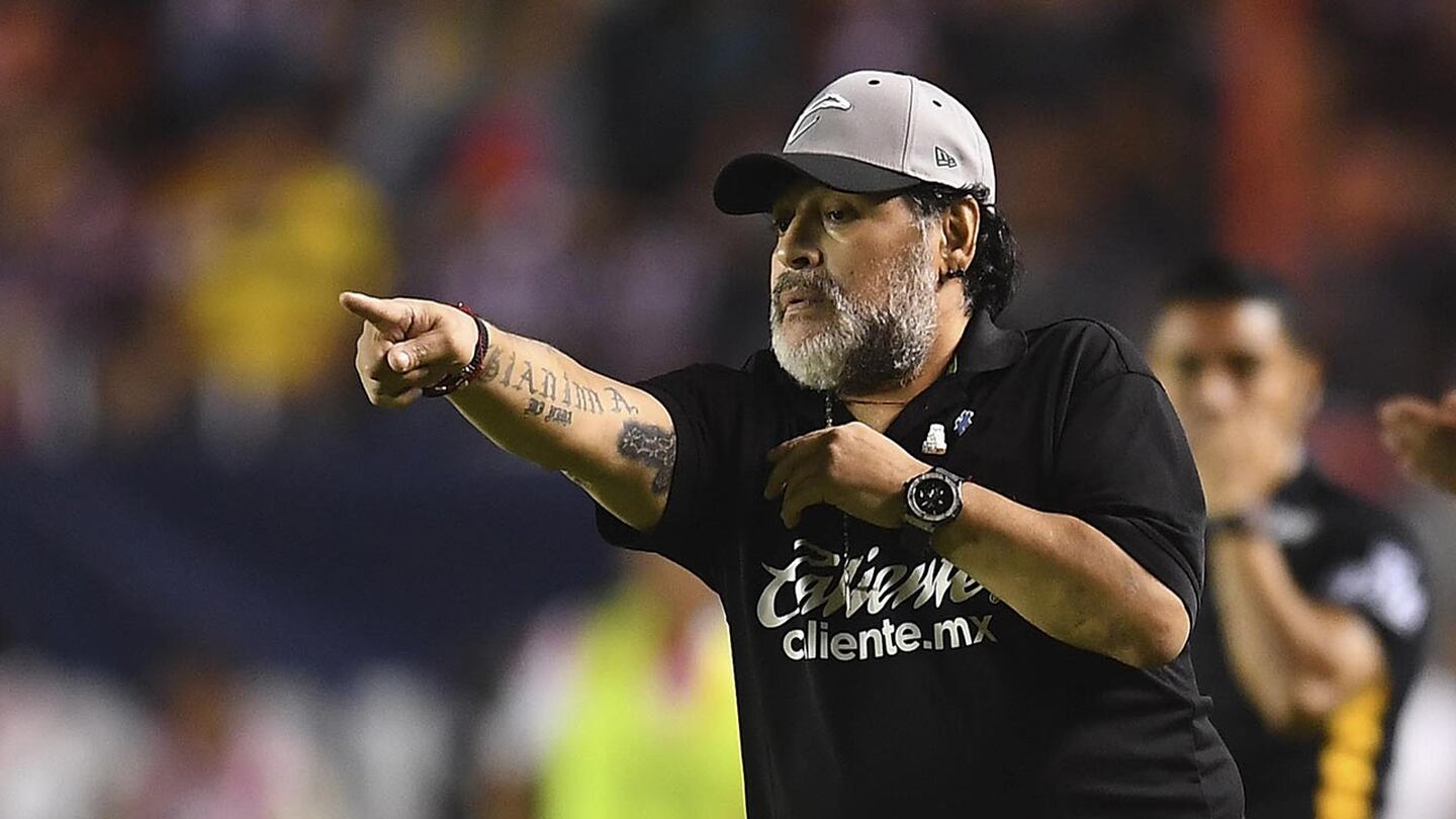 La carta de Diego Armando Maradona para despedirse de Dorados