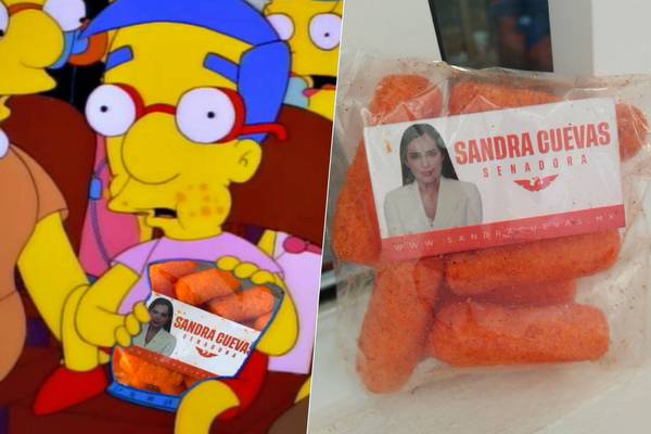 ¿Sandra Cuevas regaló ‘chetos fosfo’? Memes de frituras se roban el voto en redes