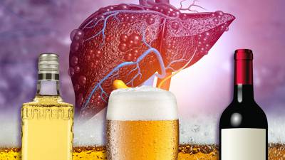 ¿Qué bebidas alcohólicas dañan más y menos al hígado?