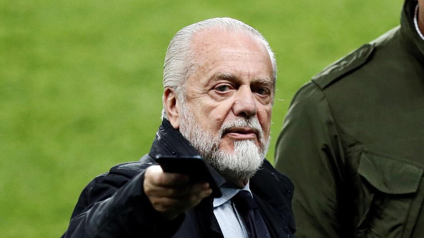De Laurentiis advierte que se 'desatará el infierno' si Napoli sufre en Barcelona