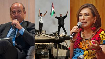 Israel vs. Palestina: Calderón, Xóchitl y otros políticos mexicanos condenan ataque del grupo Hamas