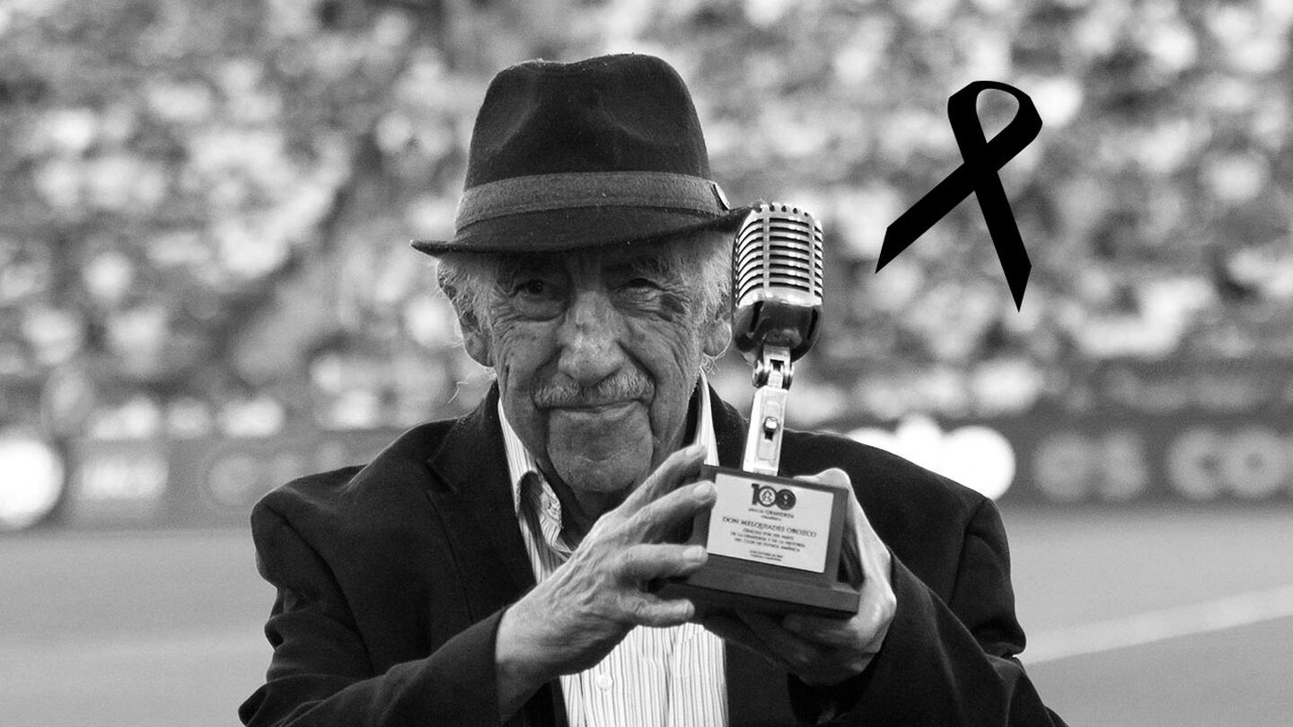 Falleció Don Melquiades Sánchez, la voz del Estadio Azteca