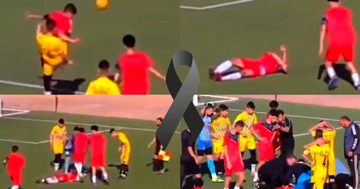 Piłkarz umiera od kopnięcia w twarz podczas meczu;  Nazywał się Wassim Jazzar i miał 17 lat – Fox Sports
