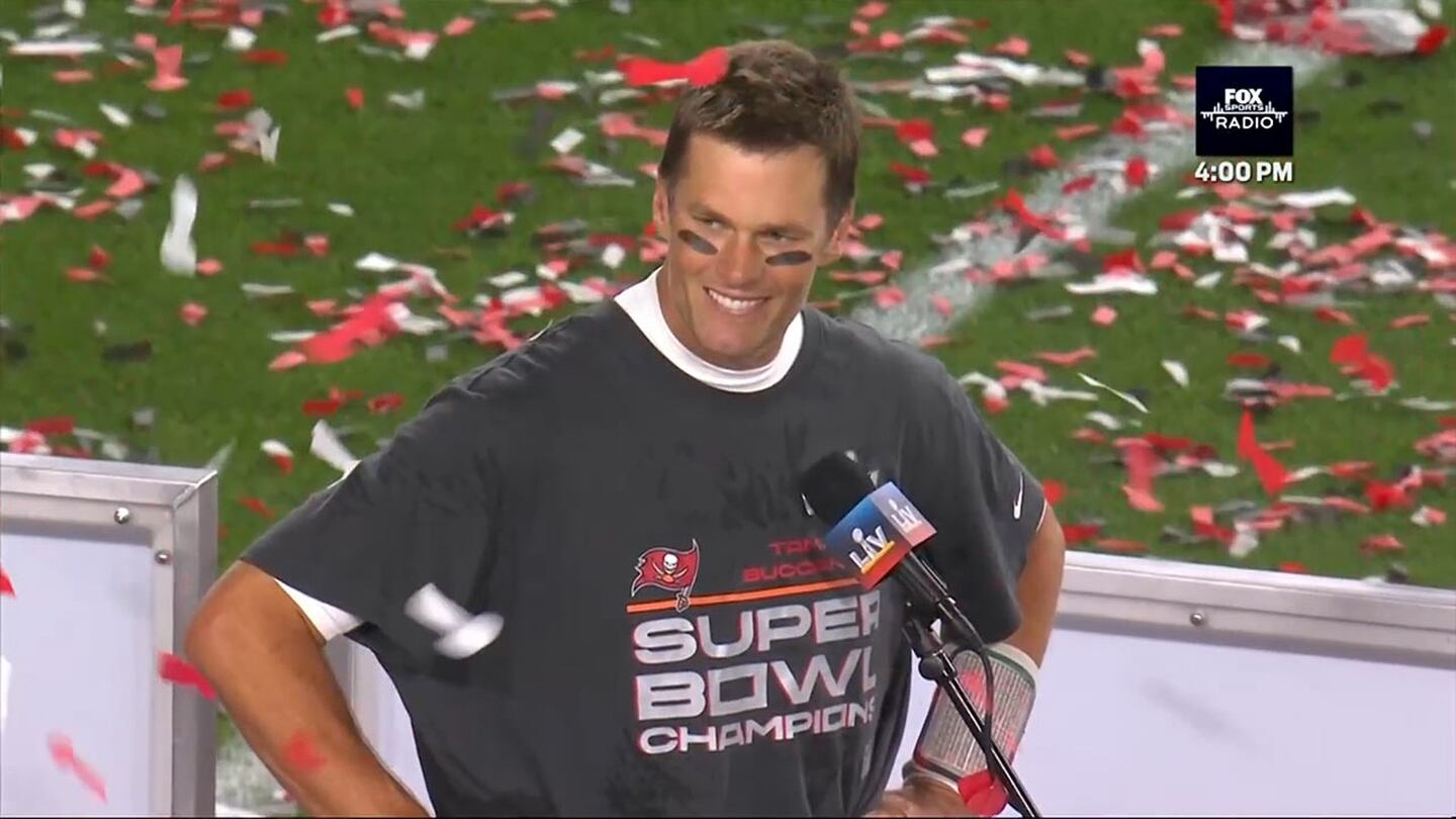 Tom Brady tras conquistar su séptimo Super Bowl: 'Voy a regresar'