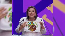 Xóchitl muestra una bandera de México al revés en el debate presidencial 2024: ¿Qué significa?