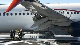 Avería en llantas, motivo de la evacuación del vuelo de Aeroméxico en Guadalajara 
