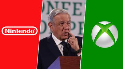 AMLO se va contra Nintendo... pero exhibe videojuegos de Xbox y PlayStation