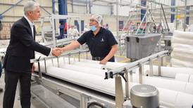 Del Mazo inaugura planta papelera en el Edomex
