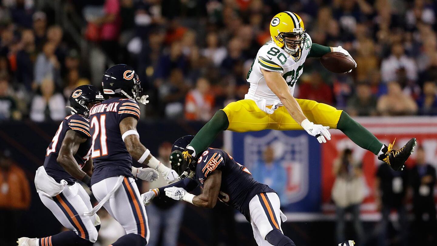 ¡Los Packers se impusieron a los Bears en el arranque de la temporada 100 de la NFL!