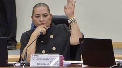 Guadalupe Taddei, presidenta del INE, rechaza hacer nombramientos de forma unilateral
