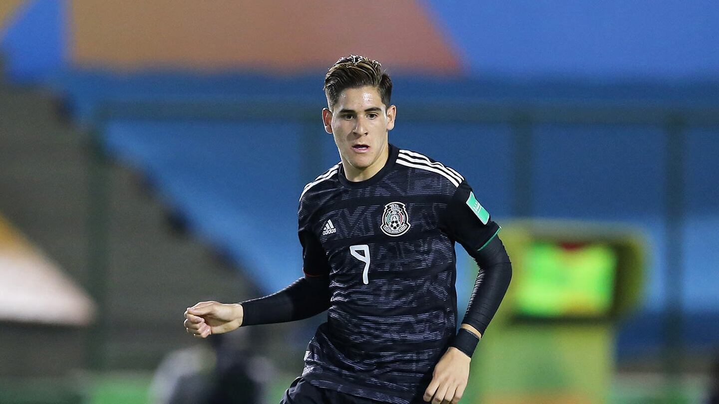 El delantero de Santos jugó para México en el Mundial Sub-17 de Brasil 2019 (Mexsport)