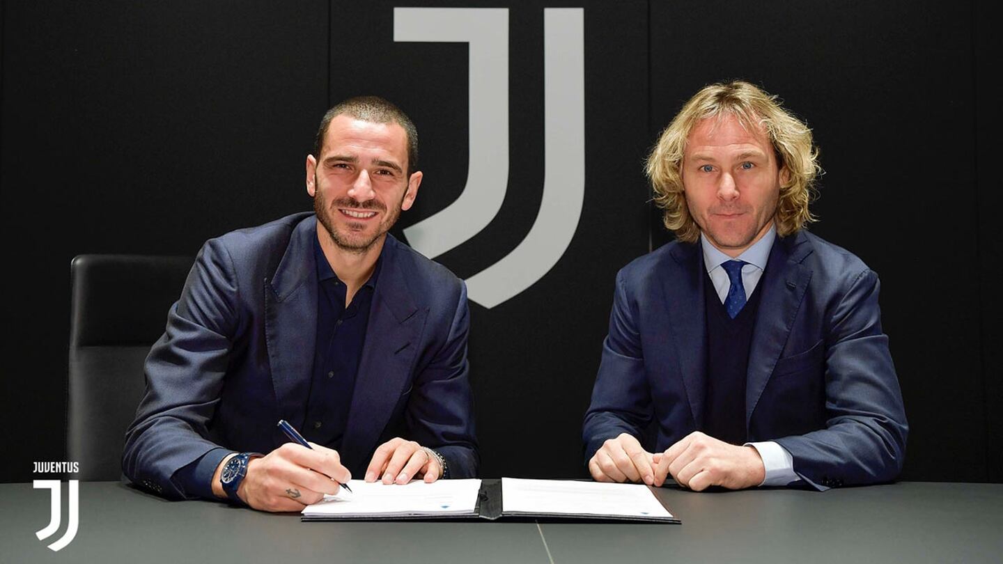 En el día 19, renovó al 19: Juventus extendió el contrato de Bonucci
