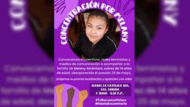 Desaparición de Melany Alcántara Juárez: Familia convoca a concentración en Fiscalía CDMX
