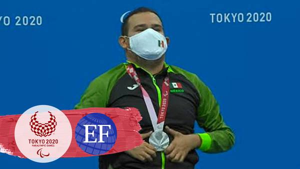 ¡Diego López, en plan grande! Gana plata en natación, su tercera medalla en Tokio 2020